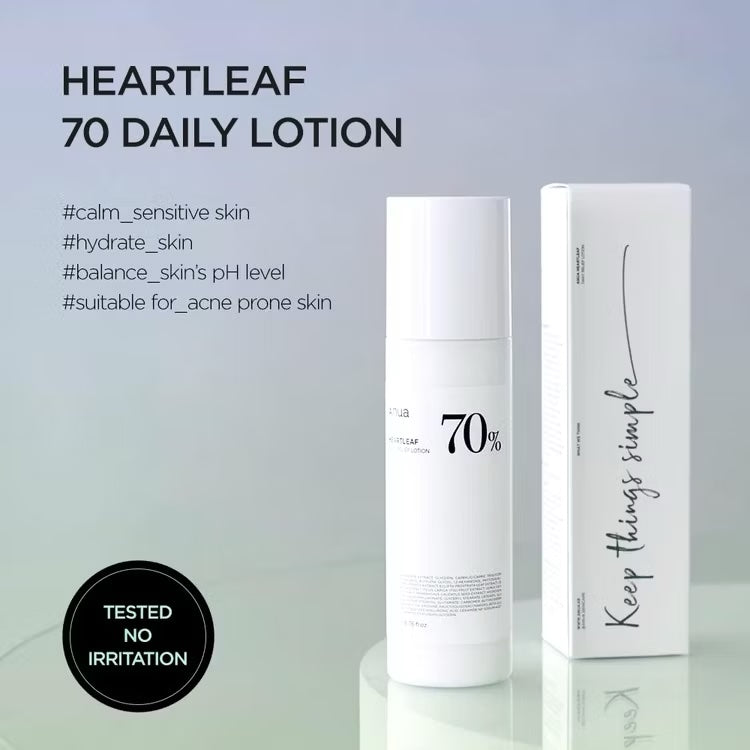 Anua - Heartleaf 70 Daily Lotion image 1
