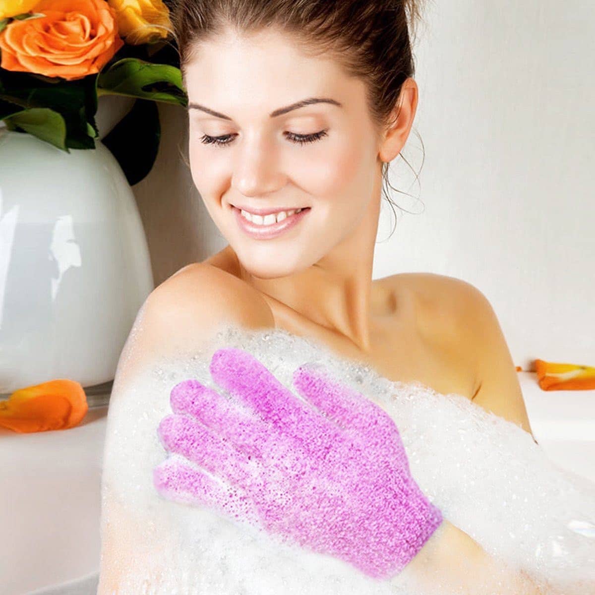 Thick Exfoliating Shower Bath Gloves image 1
