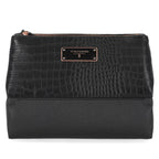Tahari Toiletry Bag with 3 Sections - Black image