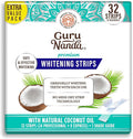 GuruNanda Teeth Whitening Strips - 16-Day Treatment with Non-Slip, Dry Strip Technology image 0