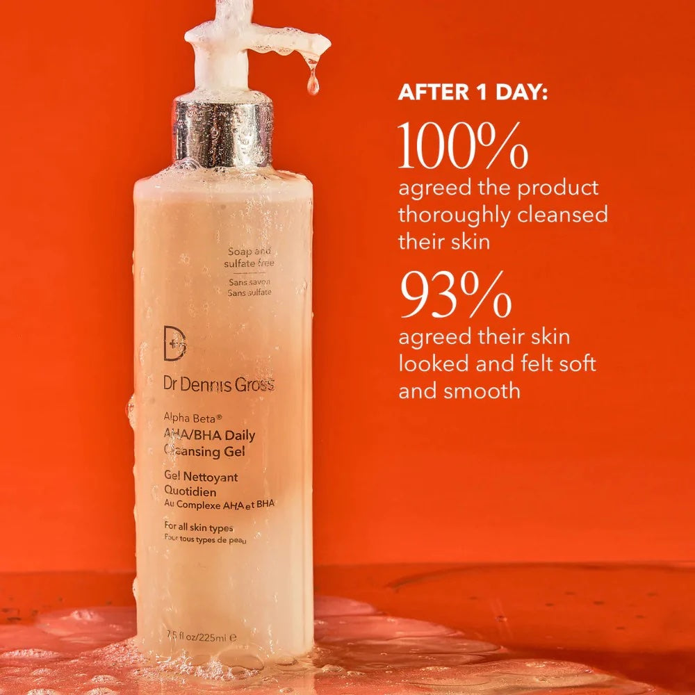 Dr. Dennis Gross Skincare Mini Alpha Beta® AHA/BHA Daily Cleansing Gel - 225 ml image