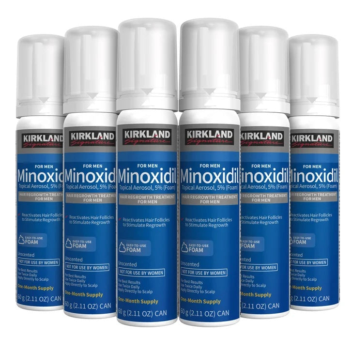 Kirkland Signature Hair Regrowth Treatment Minoxidil Foam for Men - 1 pc image
