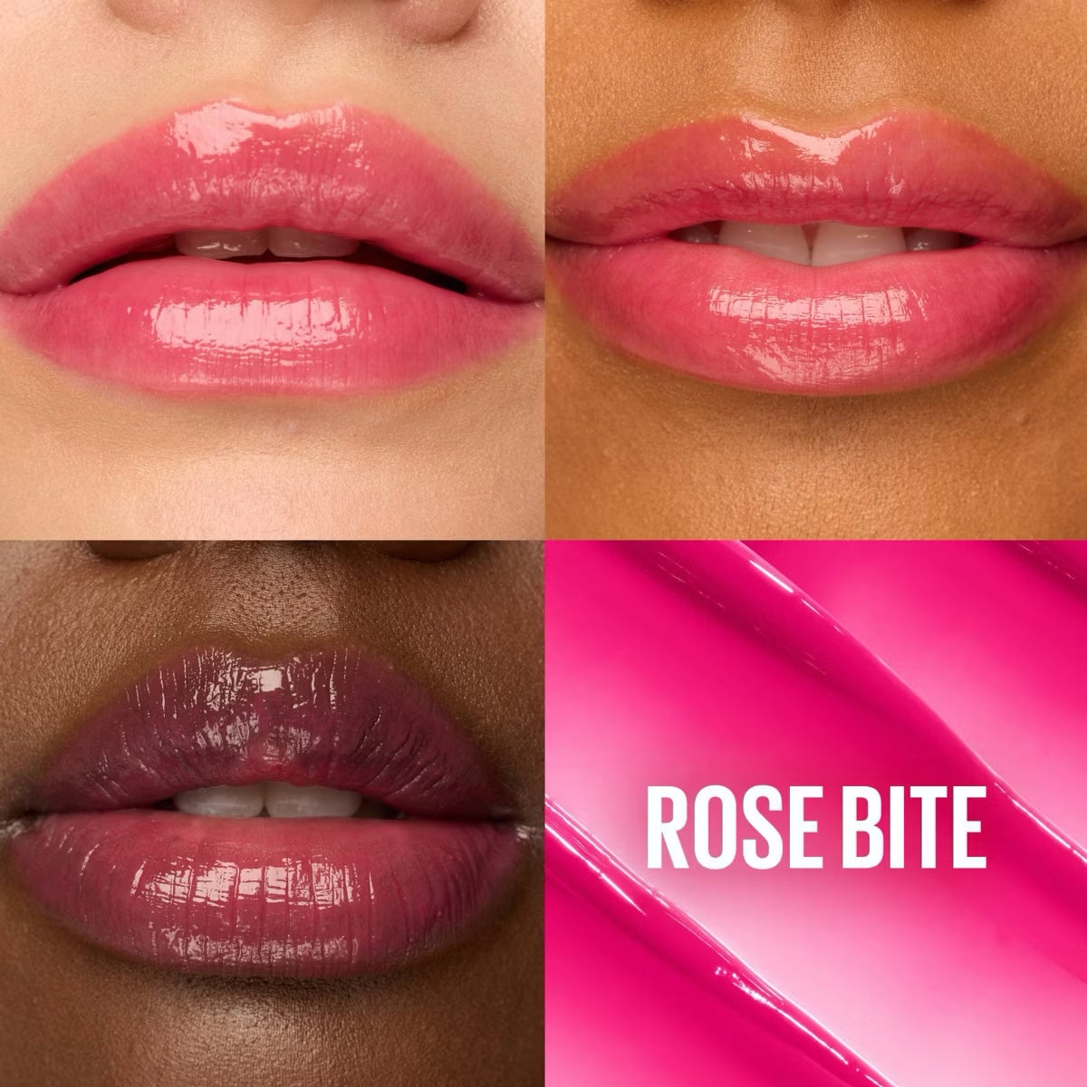 Maybelline Lifter Glaze Hydrating Lip Makeup with Hyaluronic Acid - Rose Bite image 1