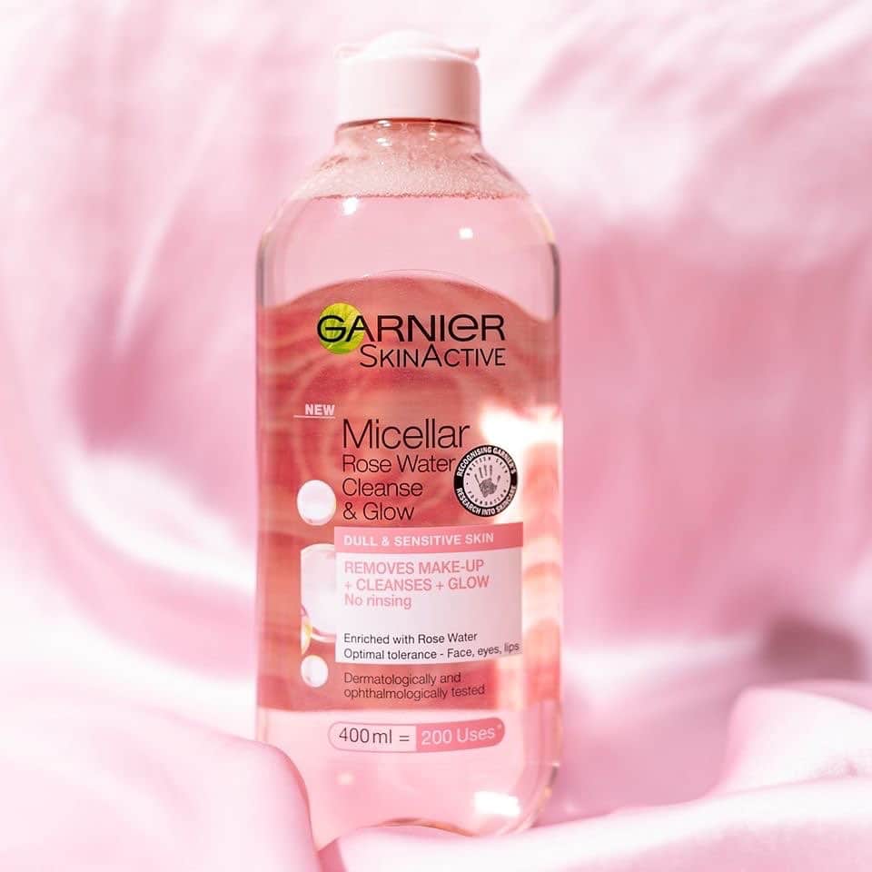 Garnier Rose Glow Micellar Cleansing Water image 1