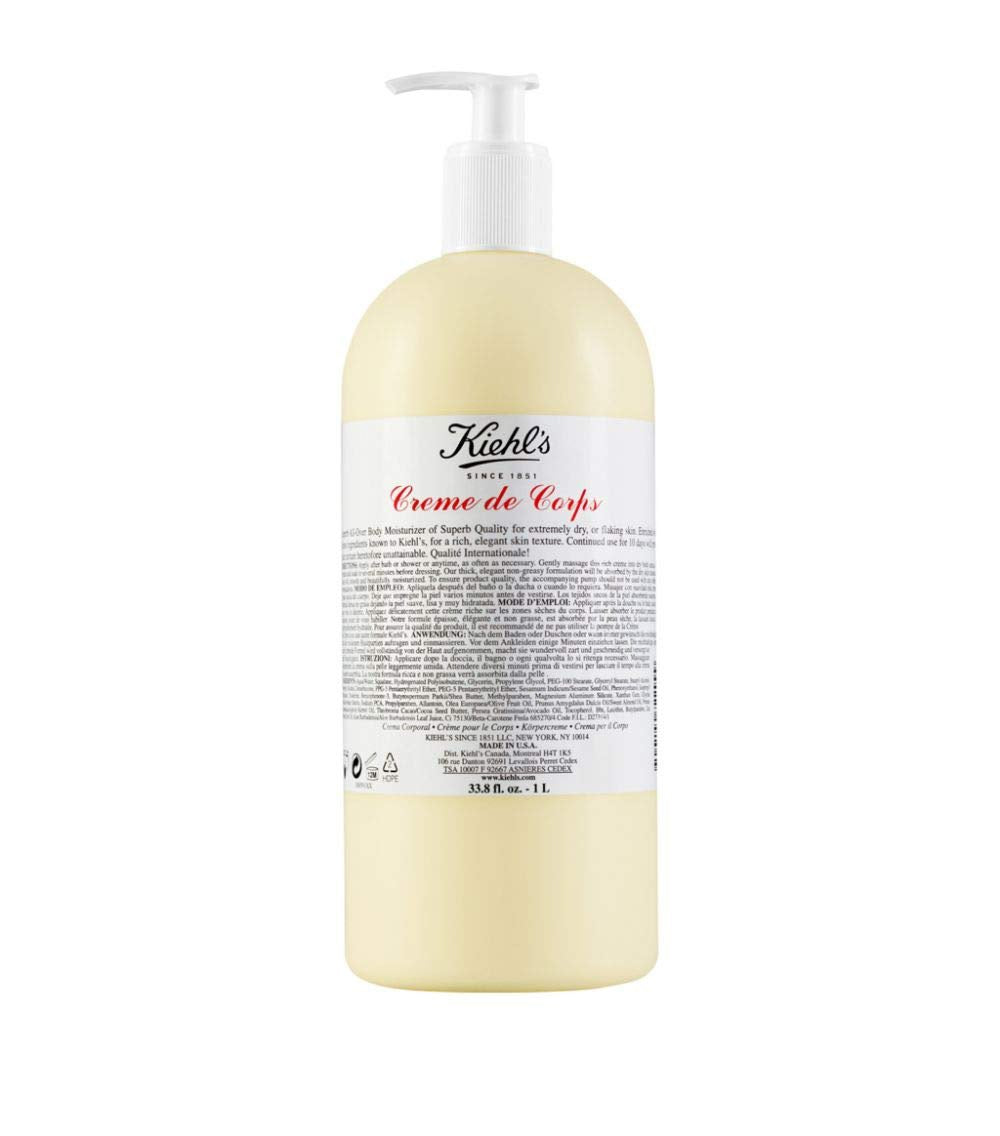 Kiehl’s Since 1851 Creme de Corps Body Moisturizer - Bottle - 1 litre image