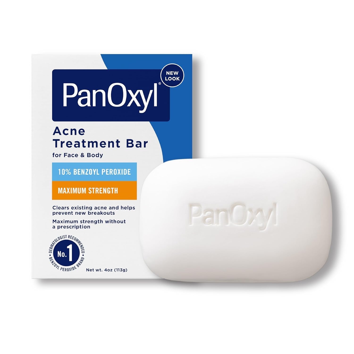 PanOxyl Acne Treatment Bar with 10% Benzoyl Peroxide image 0