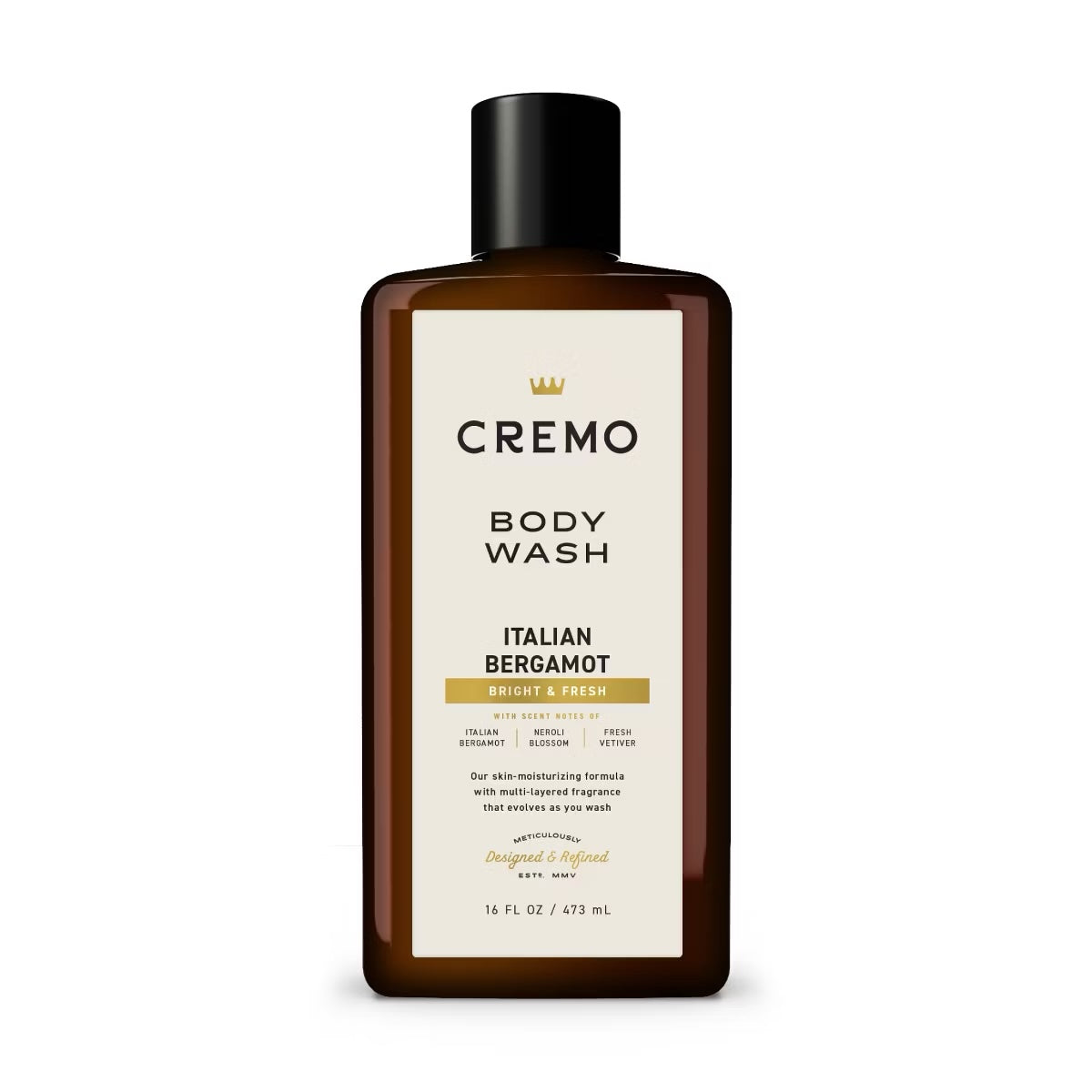 Cremo Italian Bergamot Body Wash - 16 fl oz image 0