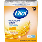 Dial Antibacterial Deodorant Bar Soap, Advanced Clean, Gold, 4 oz - 12 pack image