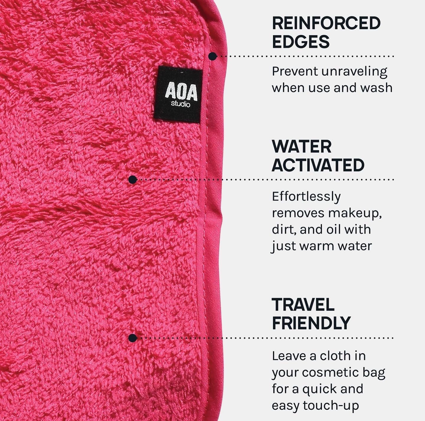 AOA Microfiber Washcloth Towel image 2
