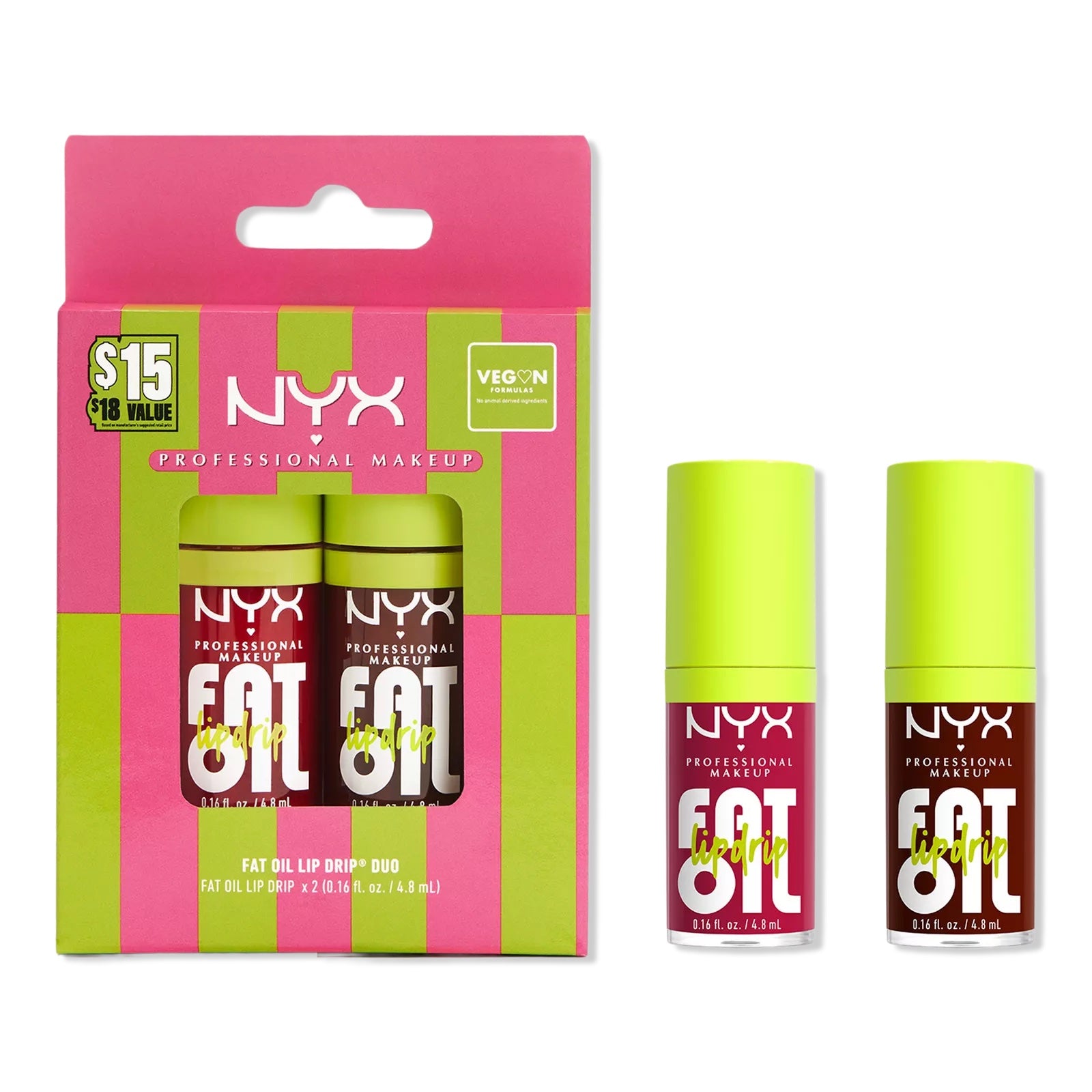 Fat Oil Lip Drip Lip Oil Duo (Status Update &amp; Newsfeed) image 0