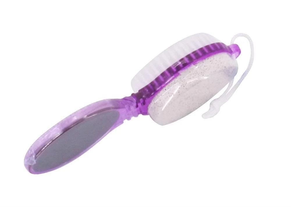 Bath and Body 4-in-1 Foot Brush and Pumice Stone image 0