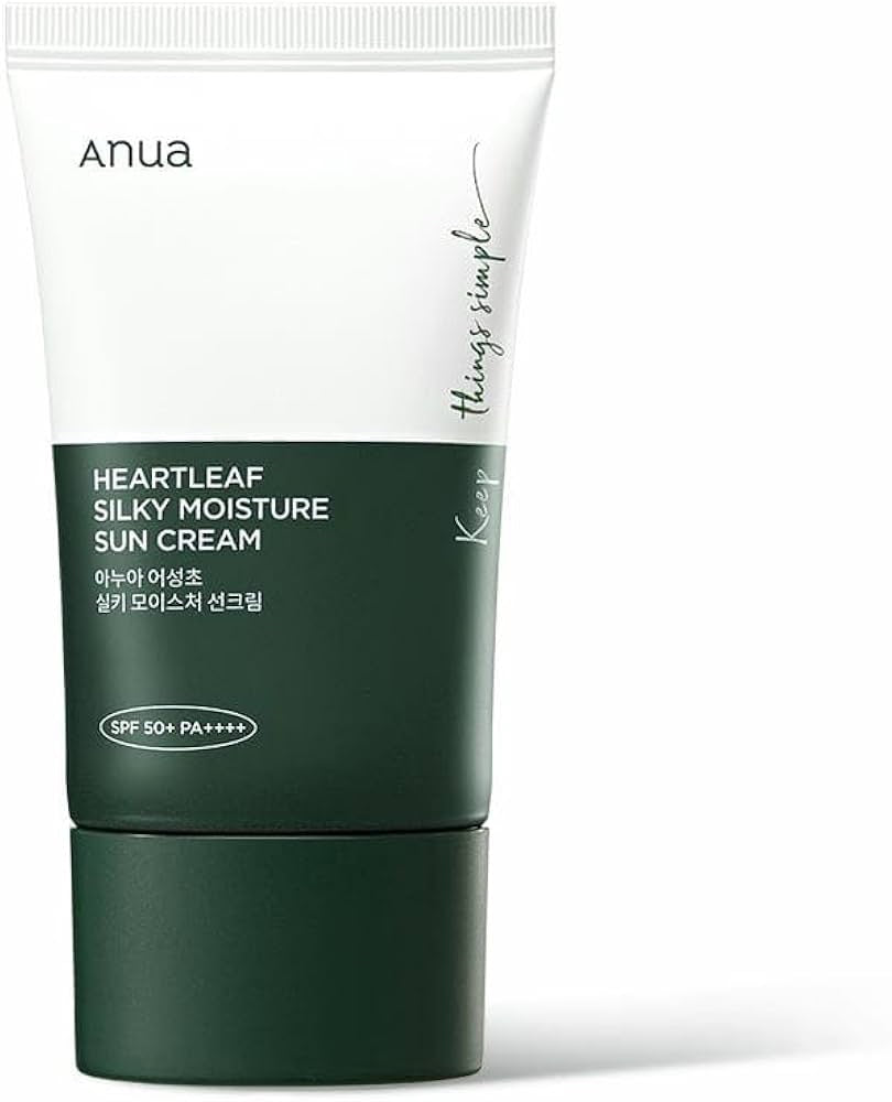 Anua Heartleaf Silky Moisture Sun Cream image 1