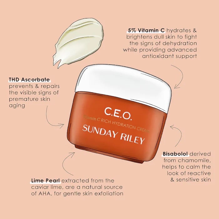 Sunday Riley C.E.O Vitamin C Rich Hydration Cream image 2