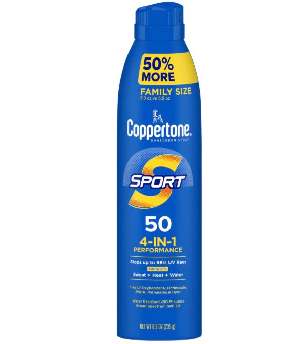 Coppertone Sport Sunscreen Spray SPF 50