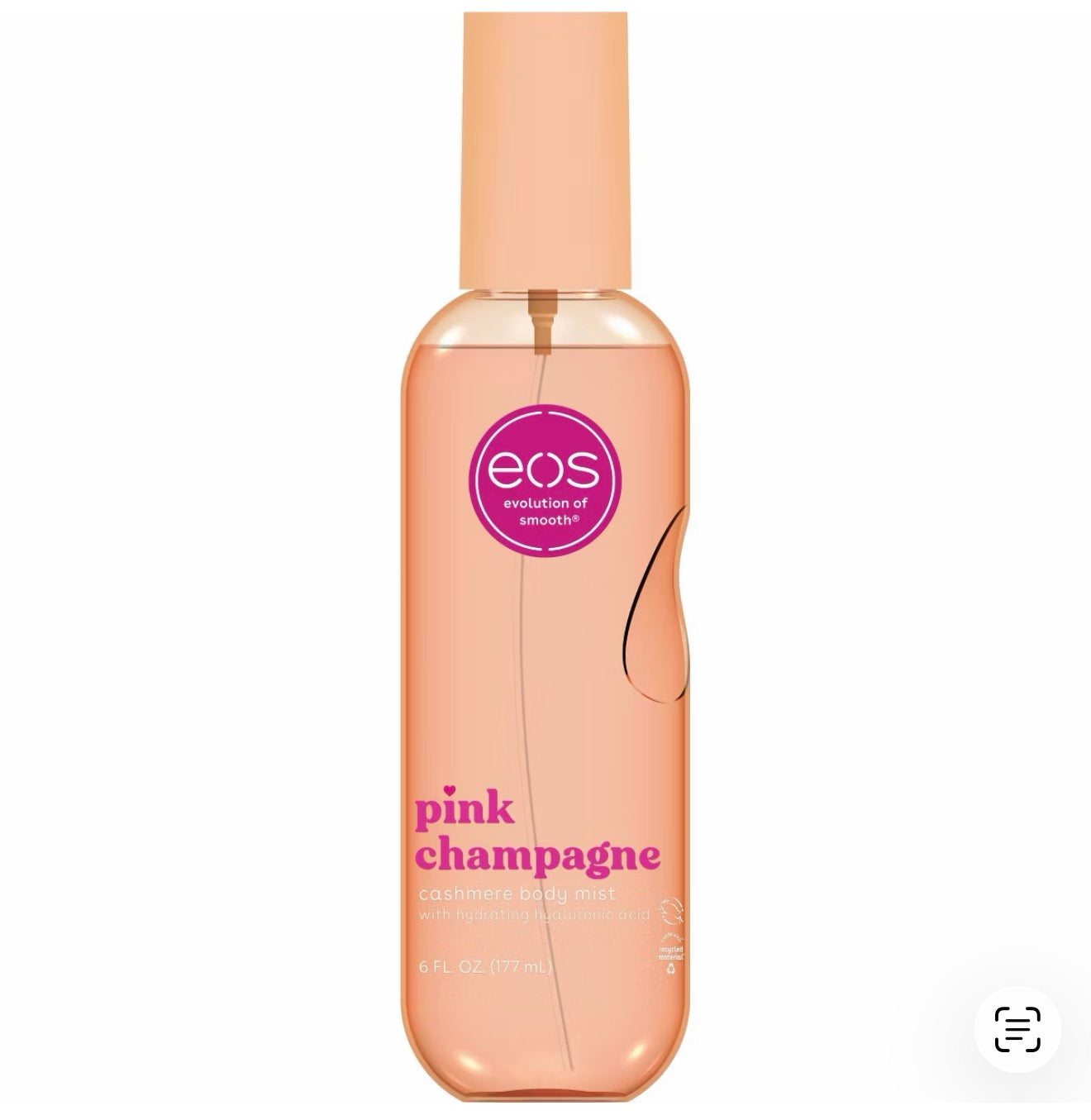 eos Cashmere Body Mist - Pink Champagne - 6 fl oz