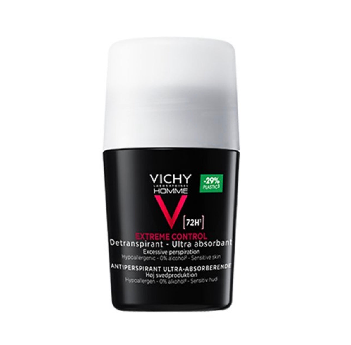Vichy Men Extreme Control Anti-Perspirant Roll-On 72hr