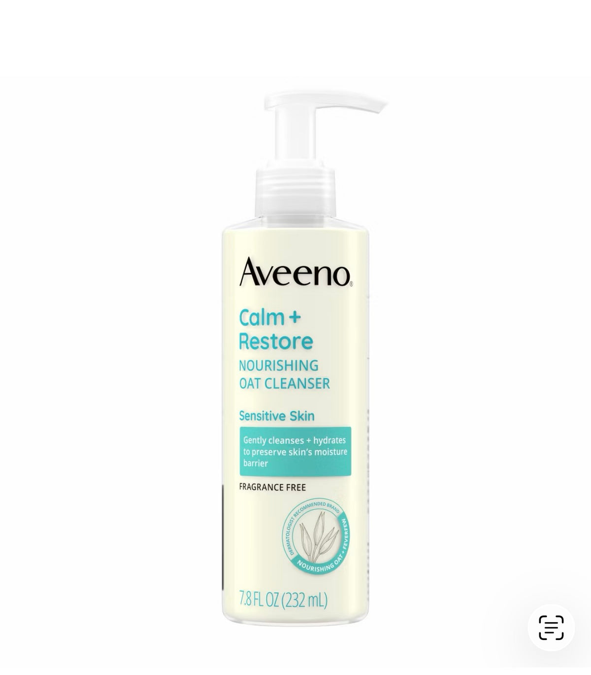 Aveeno Calm + Restore Nourishing Oat Facial Cleanser