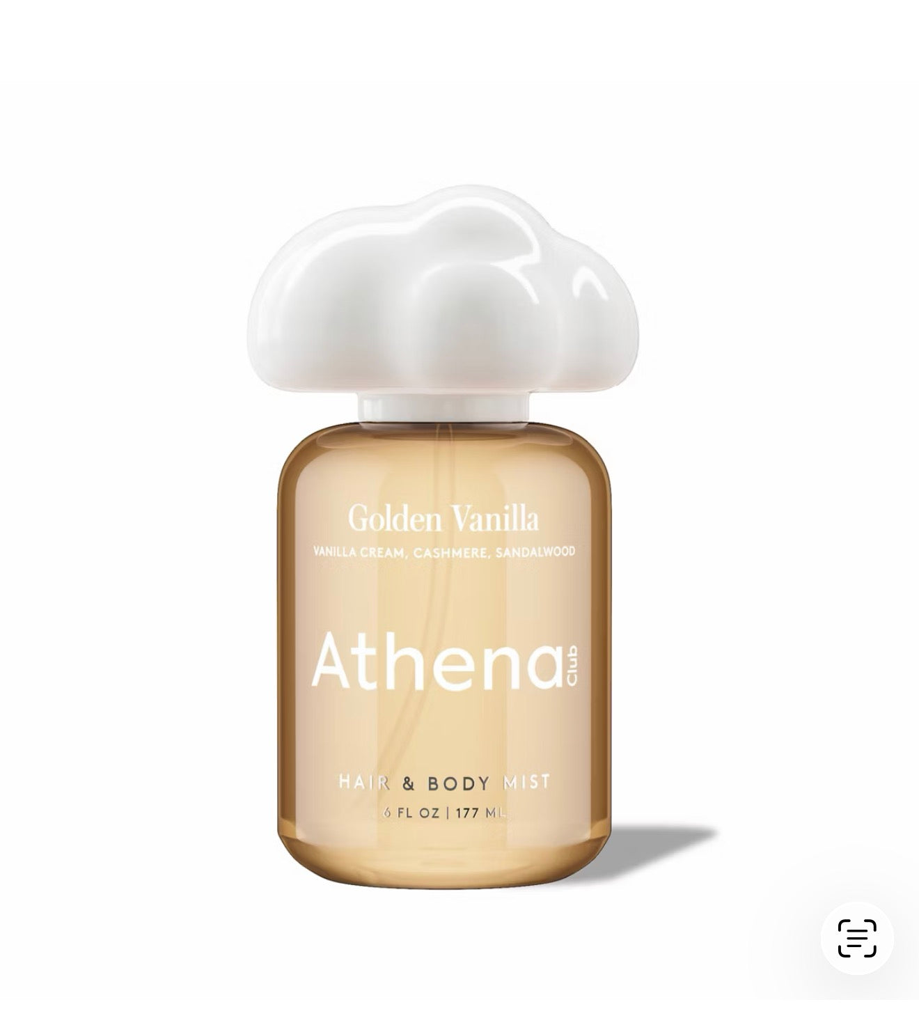 Athena Club Full Size Women's Hair & Body Mist - Golden Vanilla - 6 fl oz