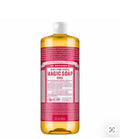 Dr. Bronner's Magic Pure Castile Liquid Soap Bodywash - Rose - 32 fl oz