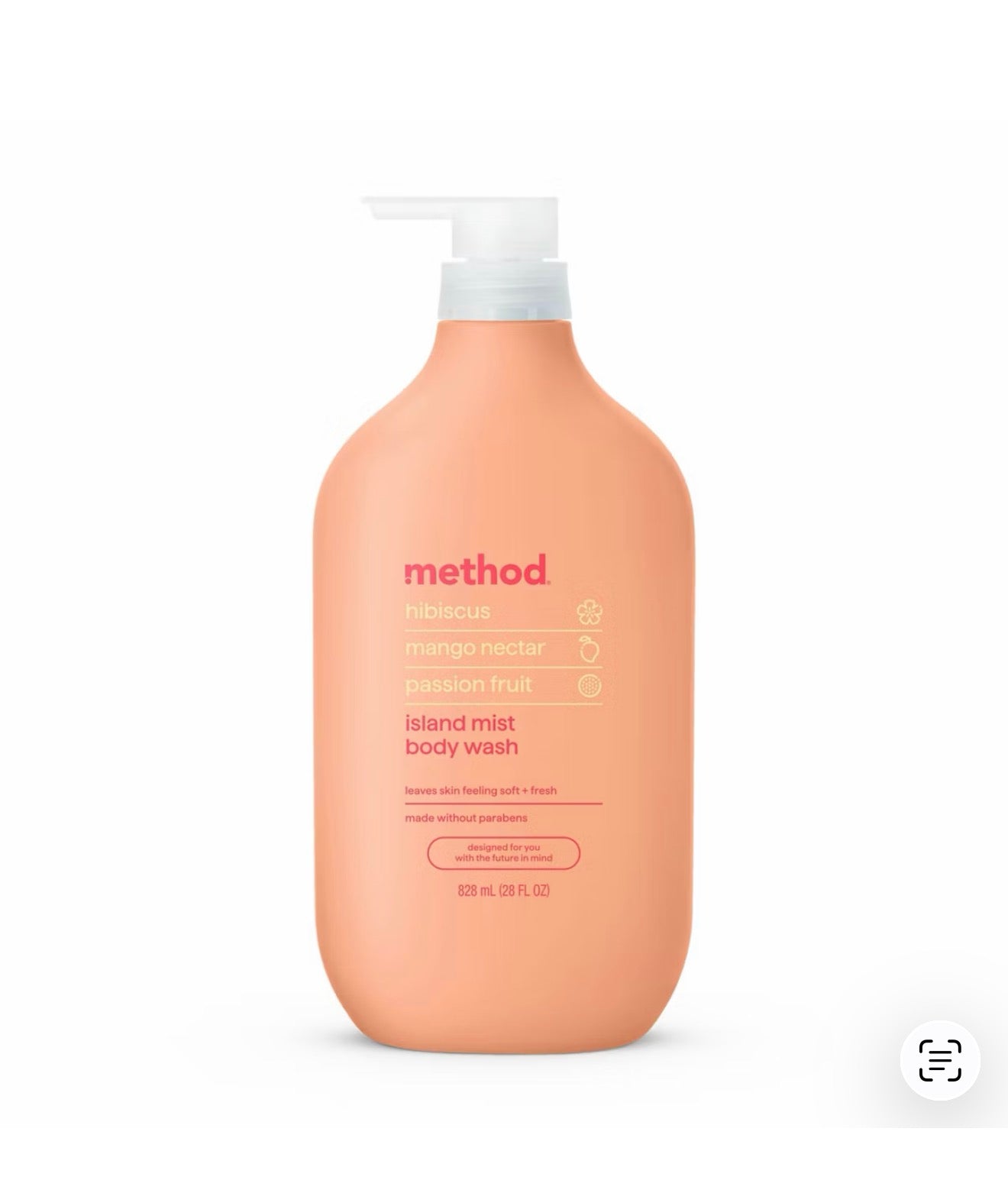 Method Body Wash - Island Mist - 28 fl oz