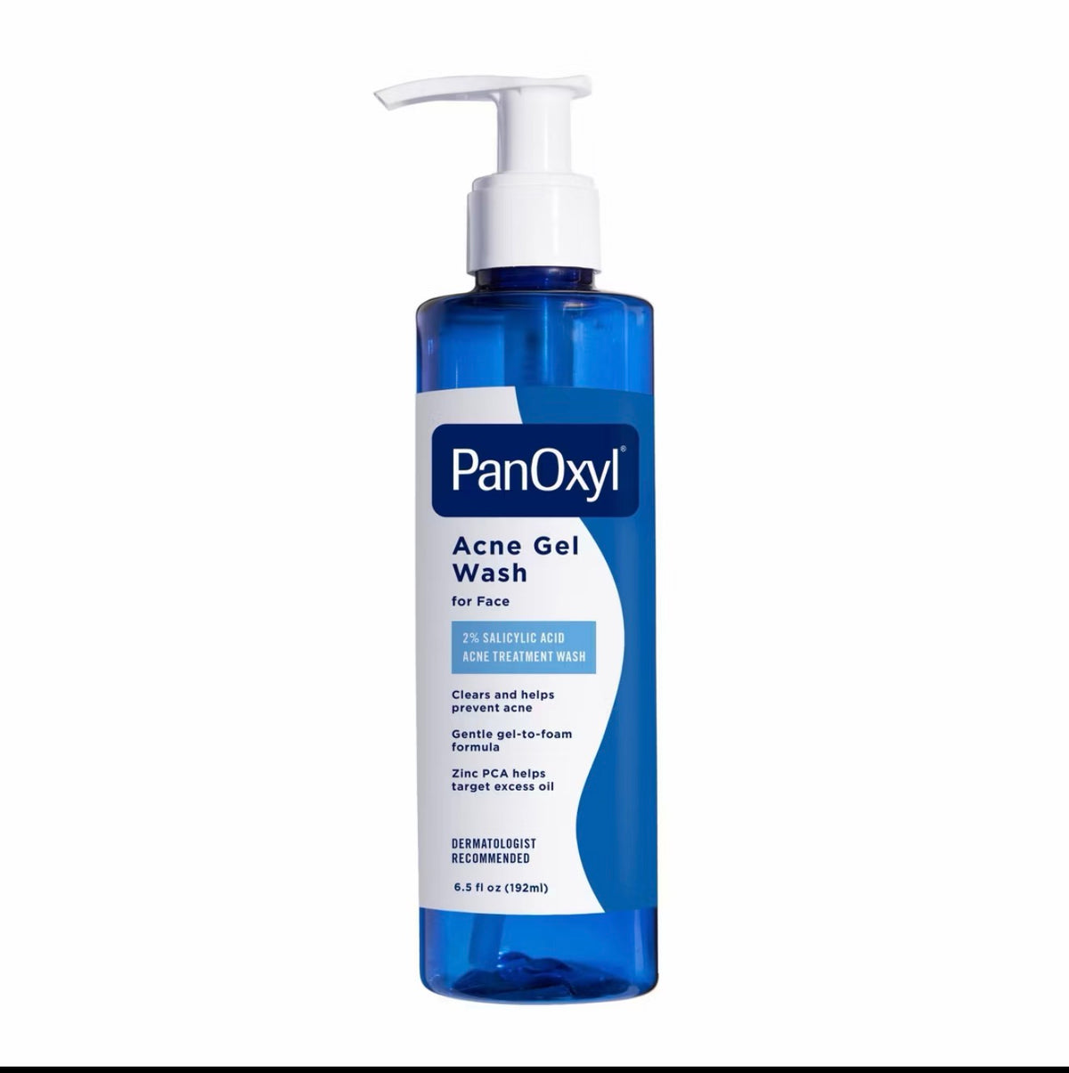 PanOxyl Acne Gel Wash for Face with 2% Salicylic Acid - 6.5 fl oz