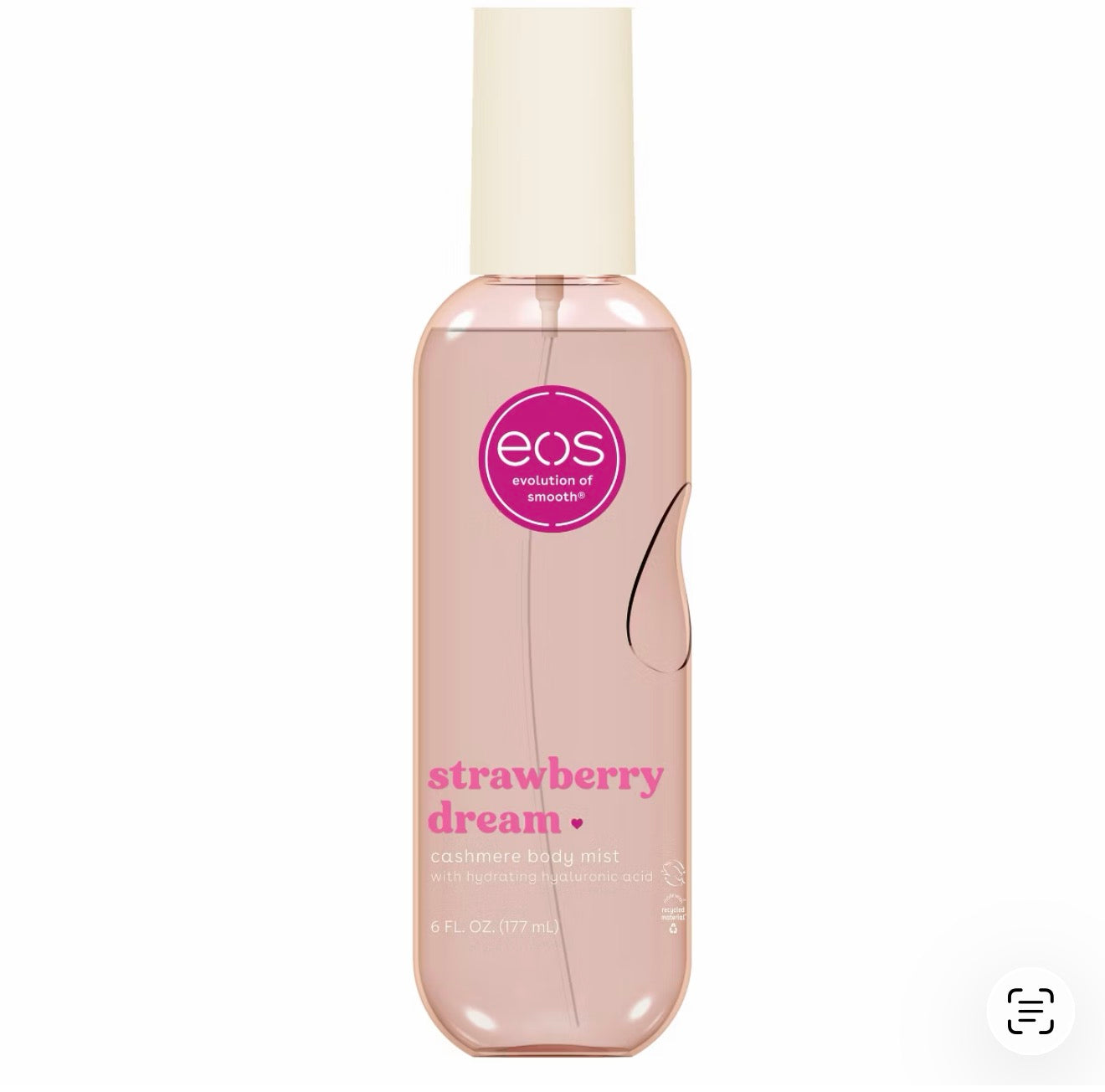 eos Cashmere Body Mist - Strawberry Dream - 6 fl oz