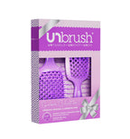 FHI HEAT COLLECTION UNbrush Chrome Purple Duo Set