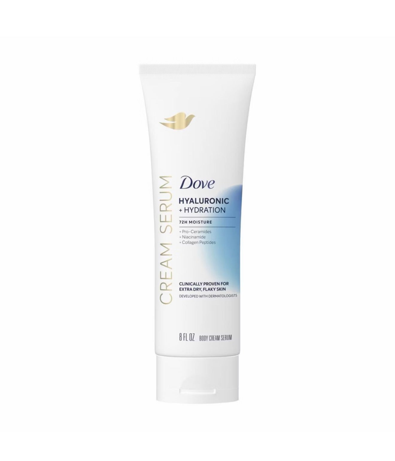 Dove Beauty Hyaluronic and Hydration with Pro-Ceramides and Collagen Peptides Body Lotion - 8 fl oz