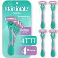 Schick Skintimate Sensitive Skin Women's Disposable Razors - 4ct
