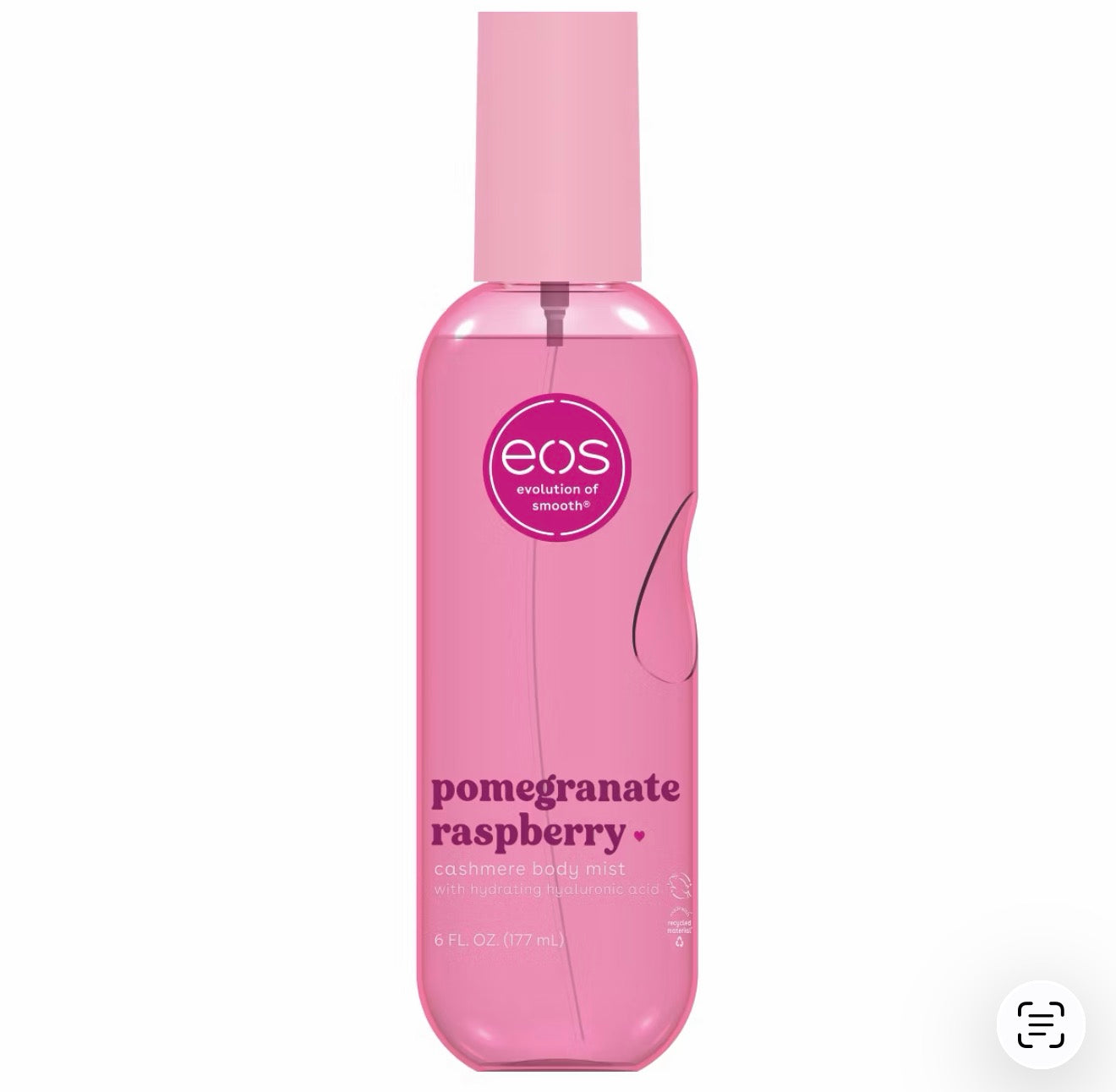eos Cashmere Body Mist - Pomegranate Raspberry - 6 fl oz:
