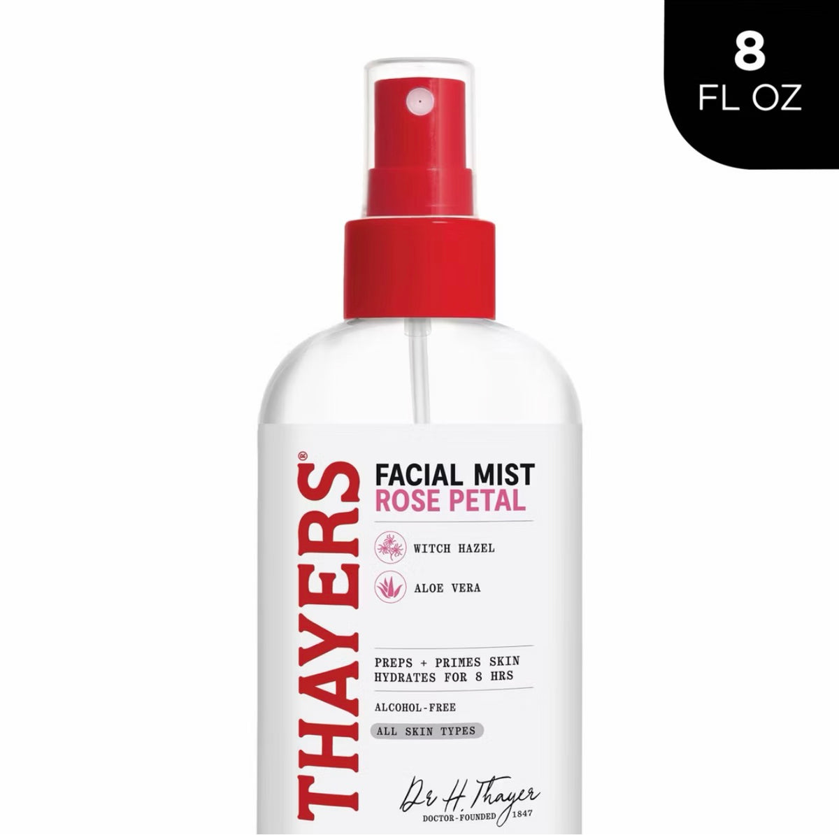 Thayers Natural Remedies Witch Hazel Alcohol Free Toner Facial Mist with Rose - 8 fl oz