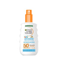 Garnier Ambre Solaire SPF 50+ Kids Sensitive Advanced Sun Cream Spray 150ml
