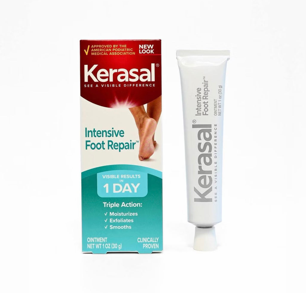 Kerasal Intensive Foot Repair, Ointment for Cracked Heels and Dry Feet