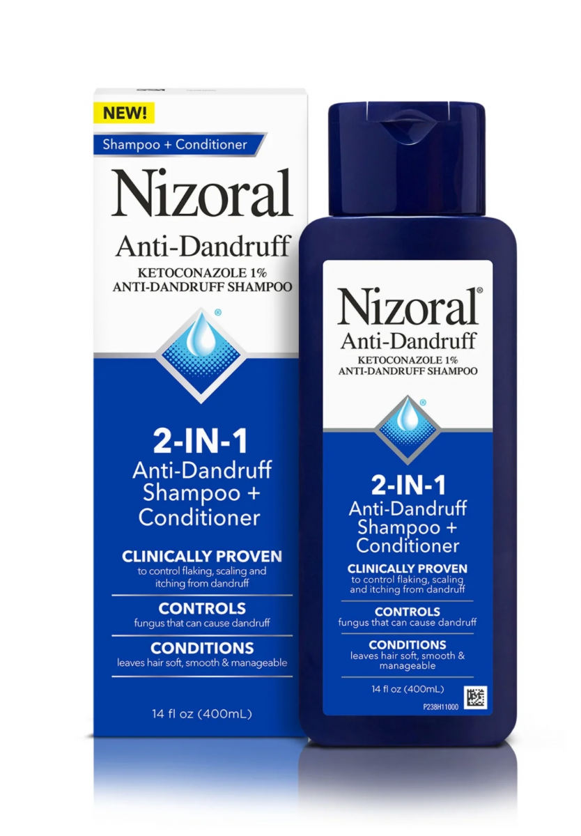 Nizoral 2-in-1 Anti Dandruff Shampoo and Conditioner, 14 Fl Oz, 1% Ketoconazole