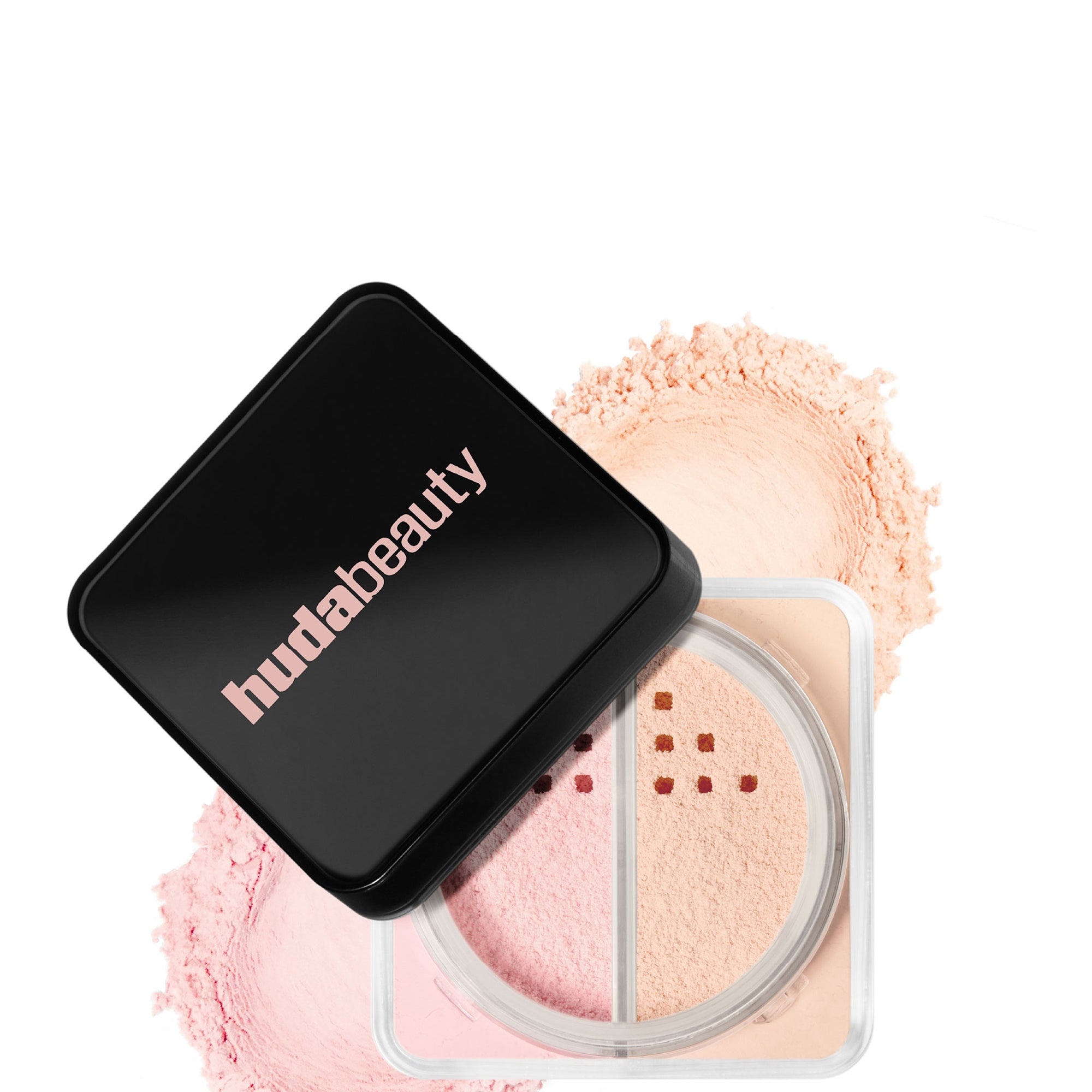 HUDA BEAUTY Easy Bake Loose Powder Brightening + Correcting Duo- Cherry Peach