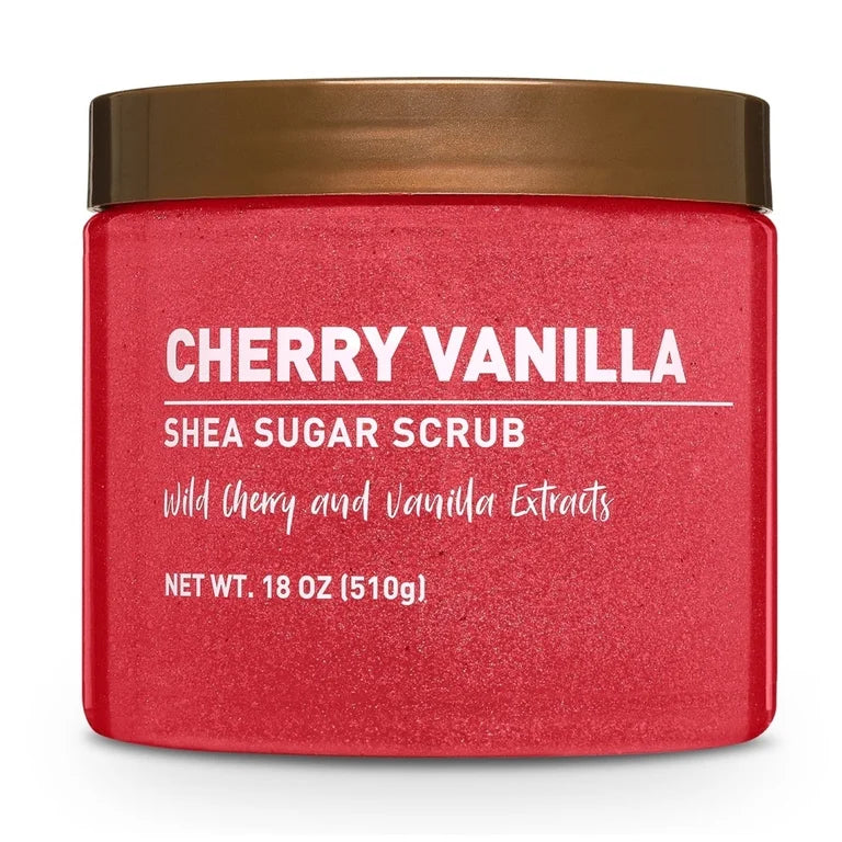 Equate Cherry Vanilla Sugar Body Scrub, 18 oz