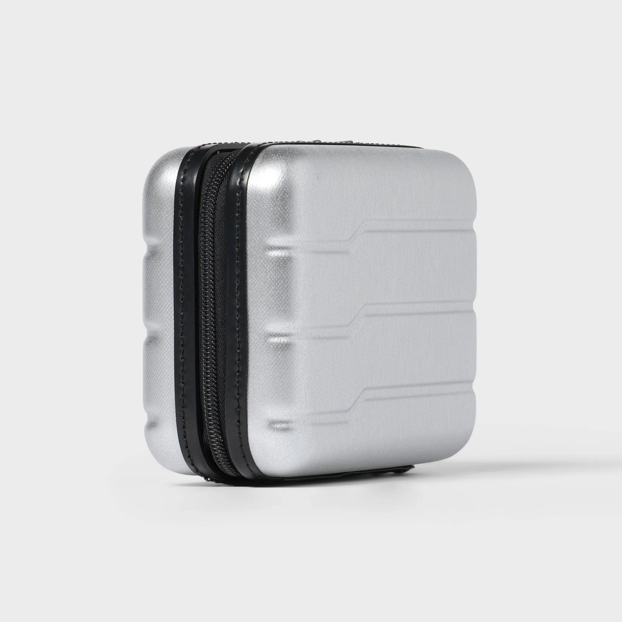Hardside Dopp Kit Case - Open Story Silver