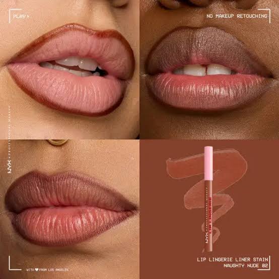 NYX Lingerie Lip Liner Stain- Naughty Nude