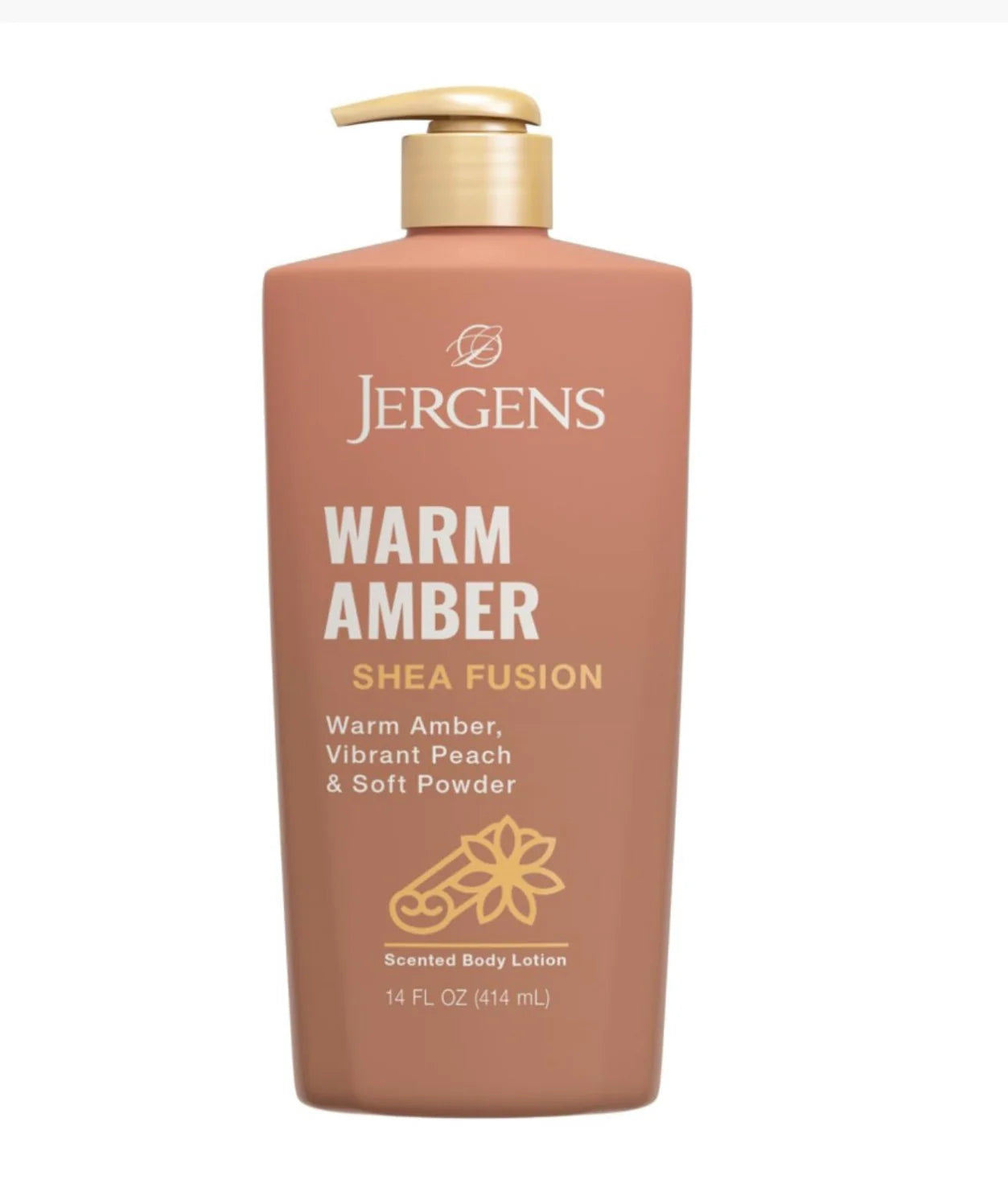 Jergens Shea Fusion Warm Amber Scented Body Lotion with Vitamin E - 14 fl oz