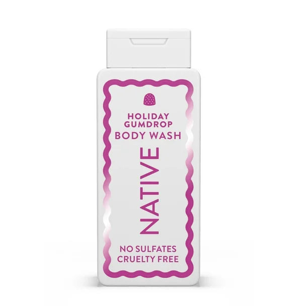 Native Holiday Gumdrop Body Wash, 18 fl oz