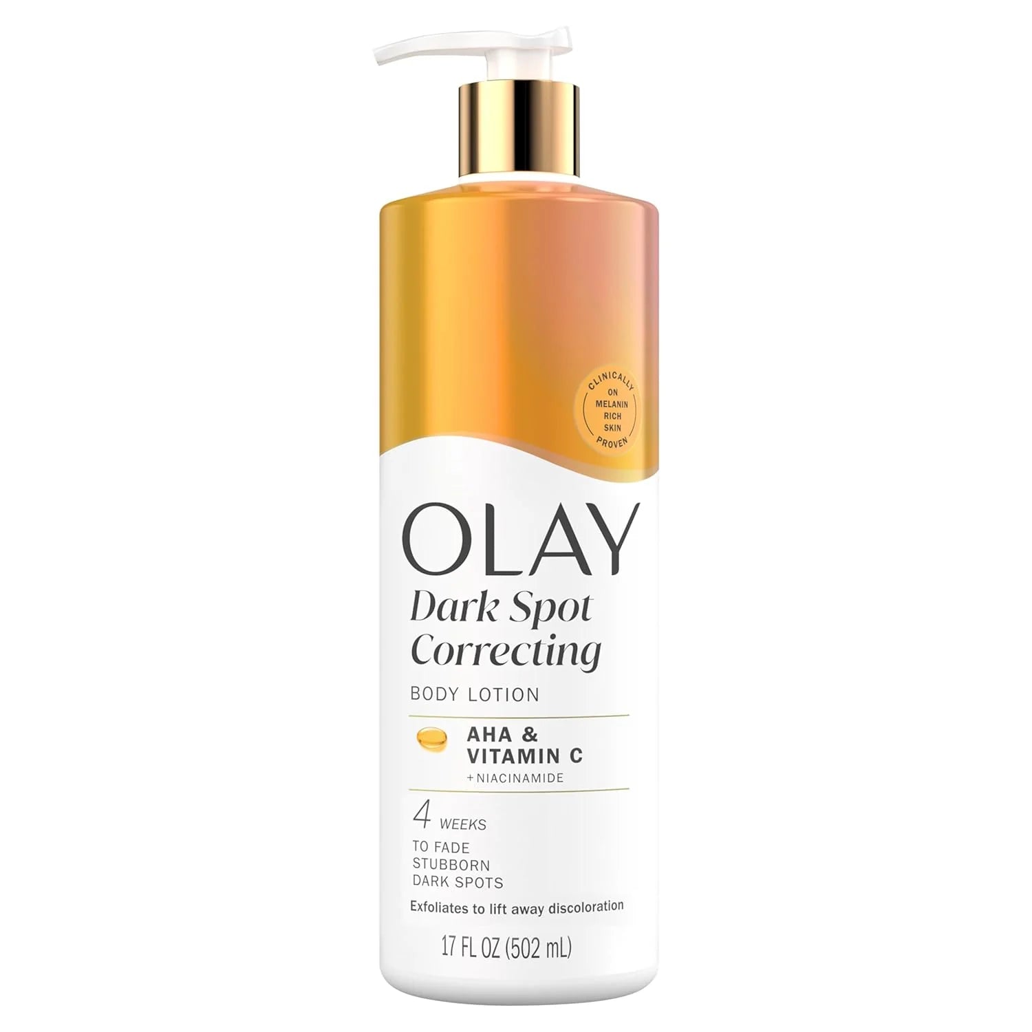 Olay Body Lotion, Dark Spot Correcting with AHA, Vitamin C and Niacinamide, 17 fl oz