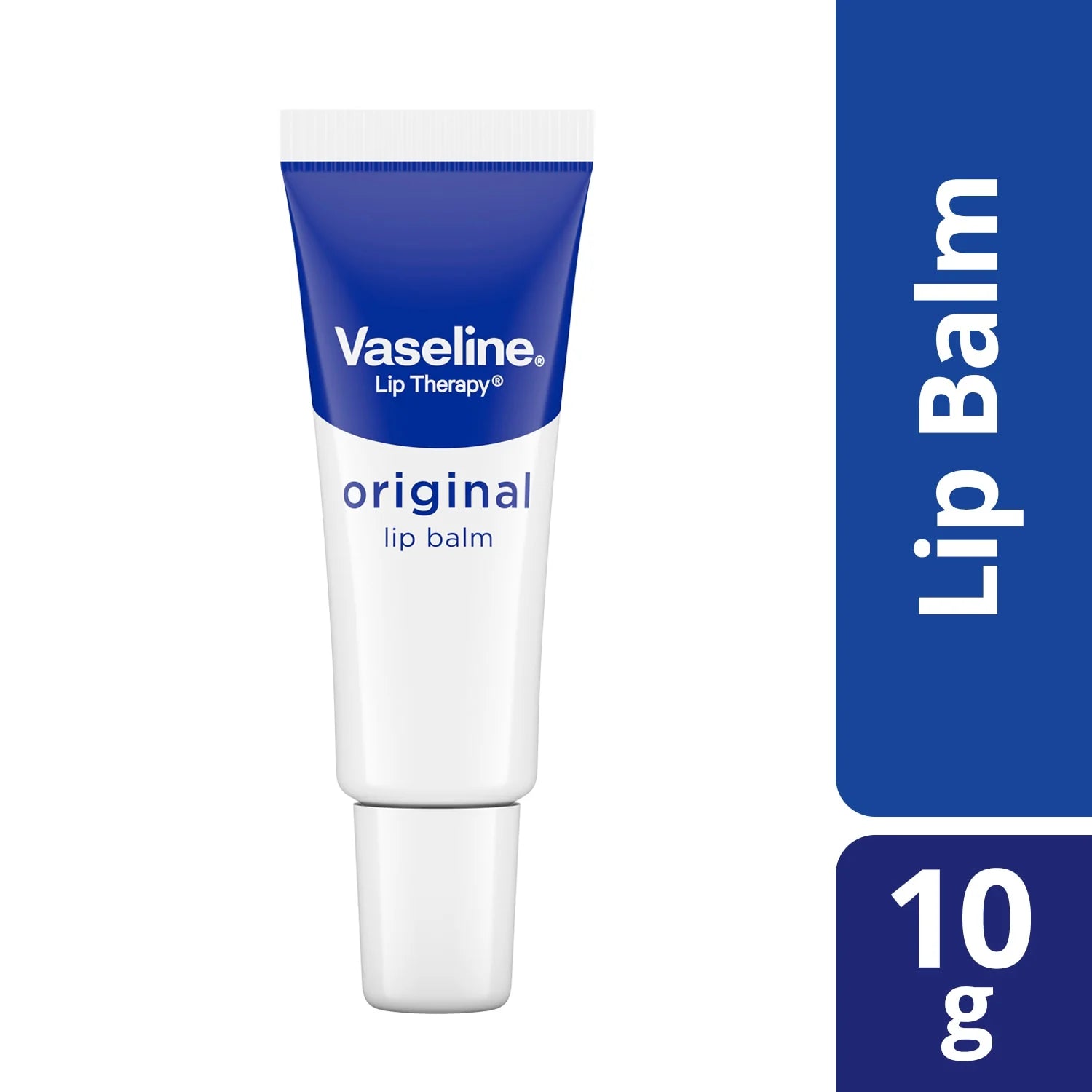 Vaseline Lip Therapy Lip Balm Tube Original 10 g