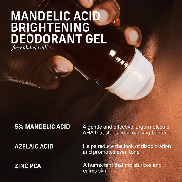 CYKLAR Sacred Santal Mandelic Acid Brightening Deodorant Gel with 48-Hour Odor Protection