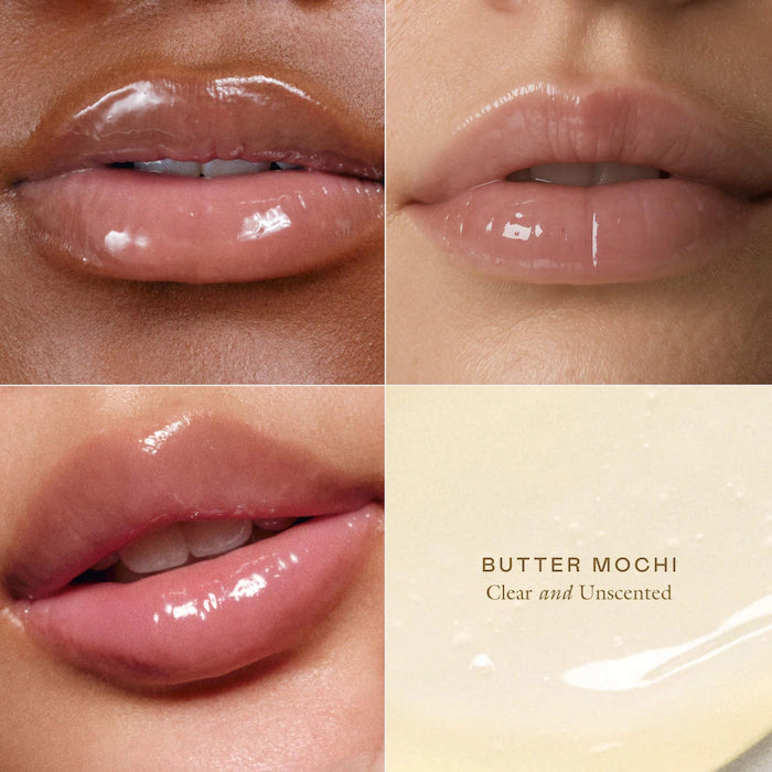 EADEM Le Chouchou Exfoliating + Softening Peptide Lip Balm-  Butter Mochi - clear