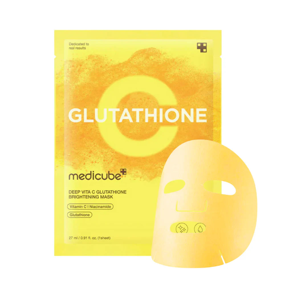 Medicube - Deep Vita C Glutathione Brightening Mask
