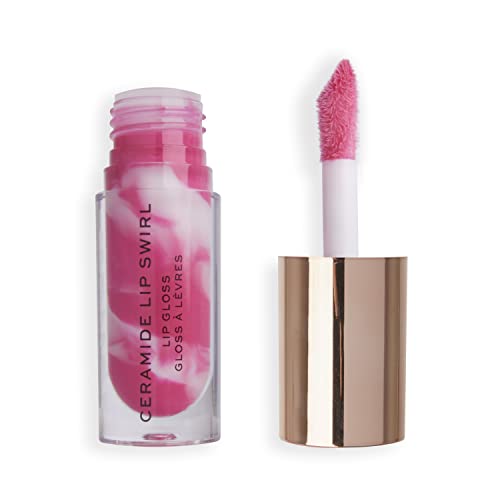 Revolution Lip Swirl Ceramide Gloss Berry Pink