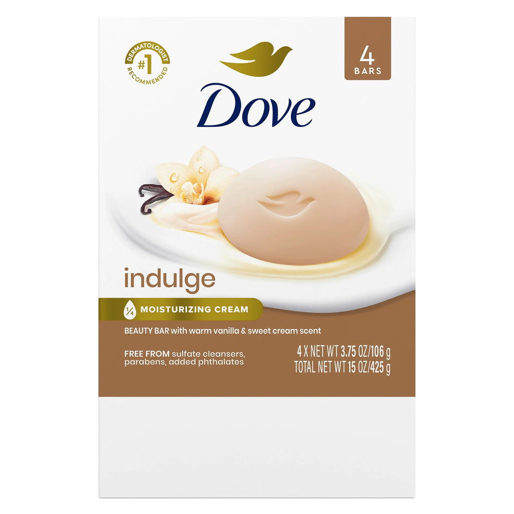 Dove Beauty Bar Soap - Warm Vanilla and Sweet Cream