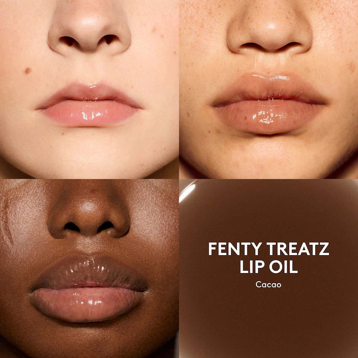 Fenty BeautyTreatz Hydrating + Strengthening Lip Oil- Cacao