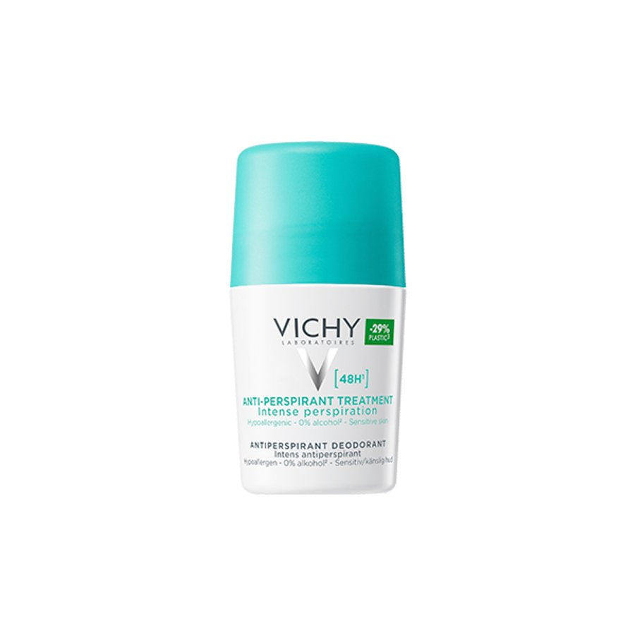 Vichy Anti-Perspirant Treatment Roll-On 48hr (NO WHITE MARKS)
