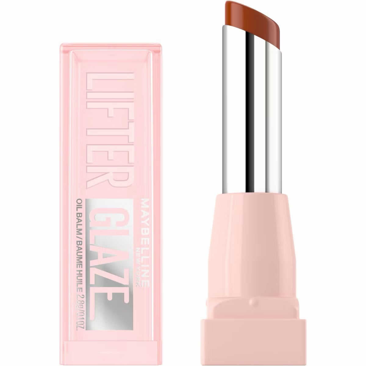 Maybelline Lifter Glaze Hydrating Lip Oil Balm with Hyaluronic Acid - Latte Crush - image 0